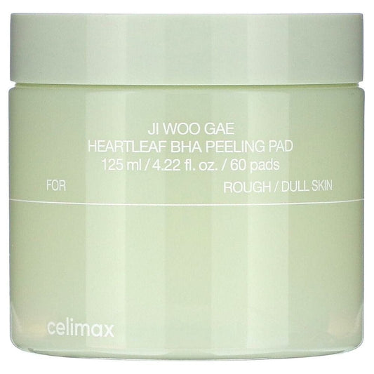 Celimax Celimax Ji Woo Gae Heartleaf BHA Peelingujące płatki do twarzy - 60 sztuk
