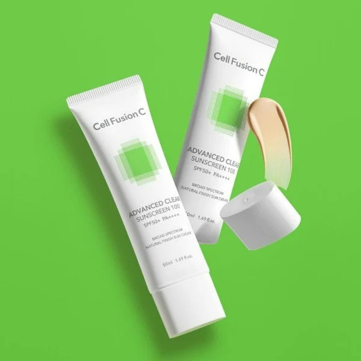 Cell Fusion C Cell Fusion C Advanced Clear Sunscreen 100 SPF50+ PA++++ Matujący krem z filtrem - 50 ml
