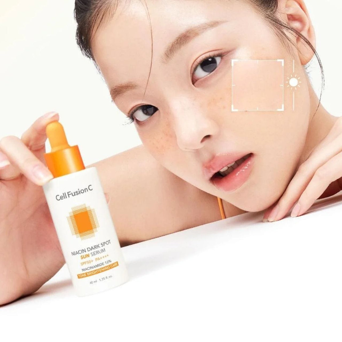 Cell Fusion C Cell Fusion C C-Niacin Dark Spot Sun Serum SPF50+ PA++++ Rozjaśniające serum z filtrem - 40 ml