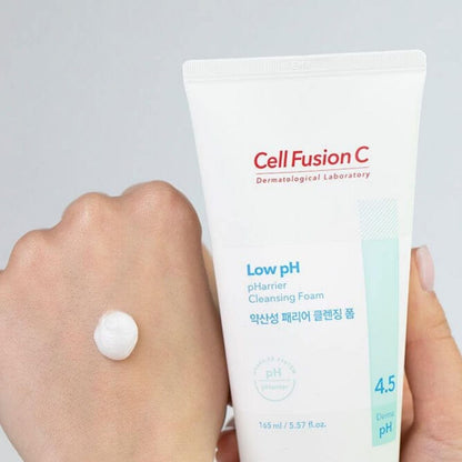 Cell Fusion Cell Fusion C Low pH pHarrier Cleansing Foam Nawilżająca pianka do mycia twarzy - 165 ml