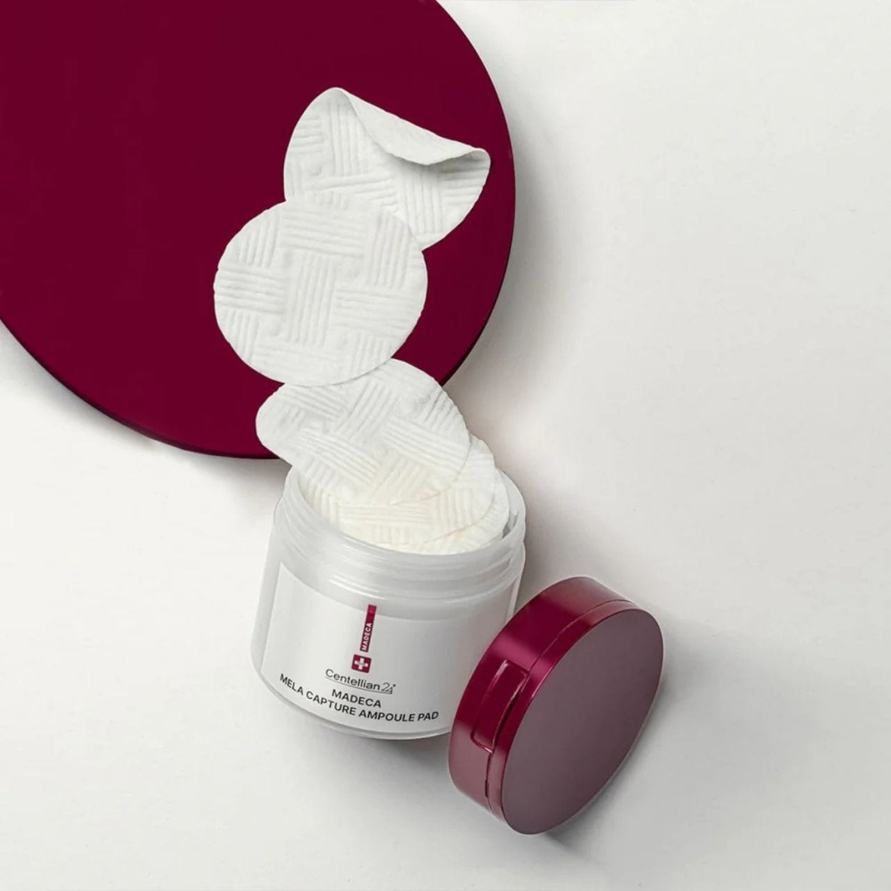 Centellian24 Centellian24 Madeca Mela Płatki z łagodzącym serum do twarzy - 60 sztuk