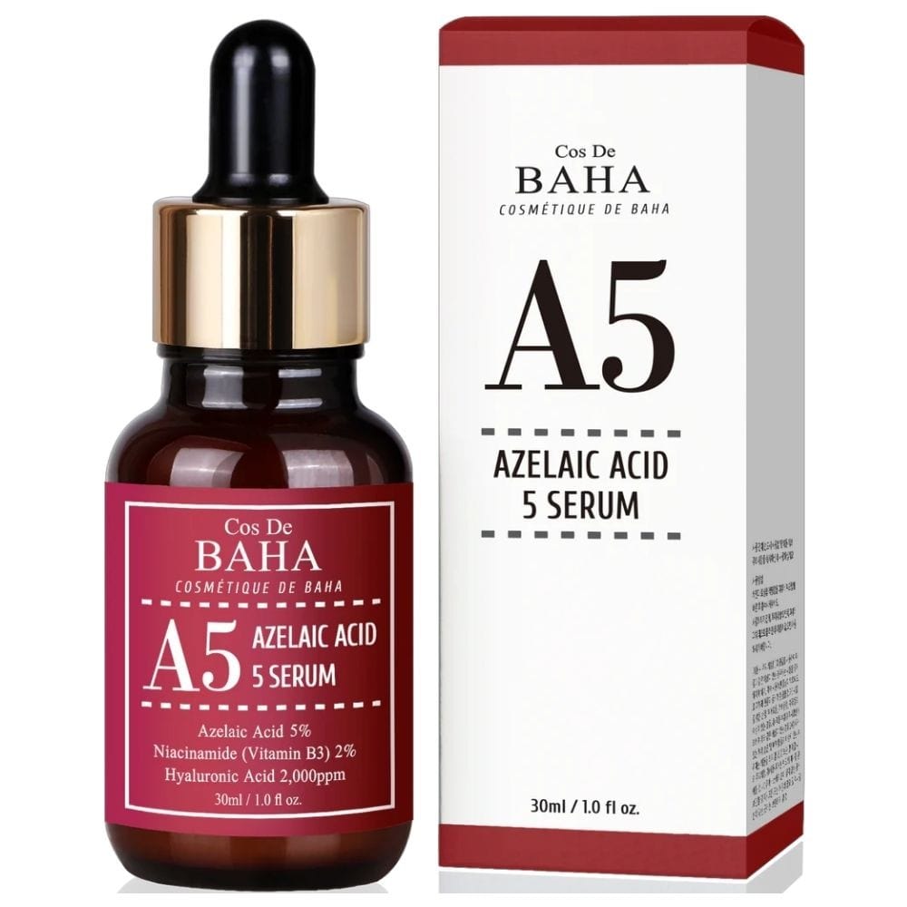 Cos De BAHA Cos De BAHA A5 Serum z kwasem azelainowym 5% - 30 ml — Składniki i ocena
