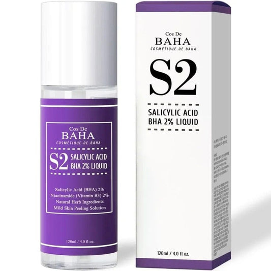 Cos De BAHA Cos De BAHA S2 Płyn z kwasem salicylowym BHA 2% - 120 ml