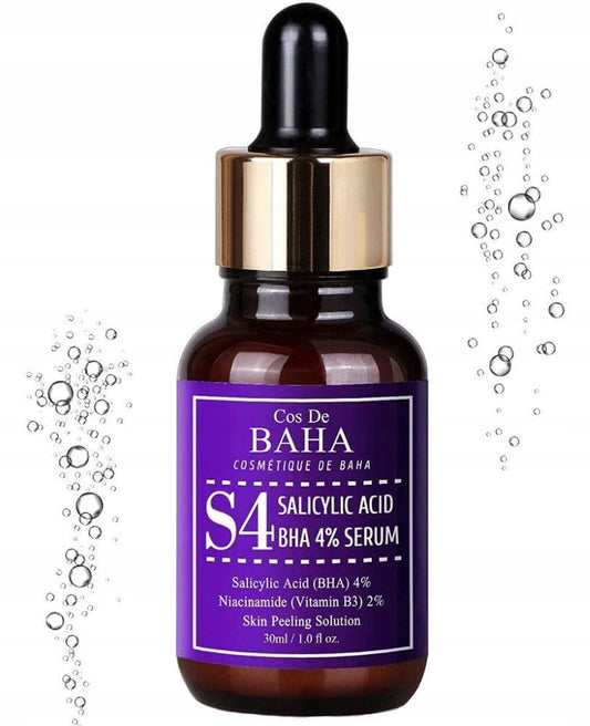 Cos De BAHA Cos De BAHA S4 Serum z kwasem salicylowym BHA 4% - 30 ml