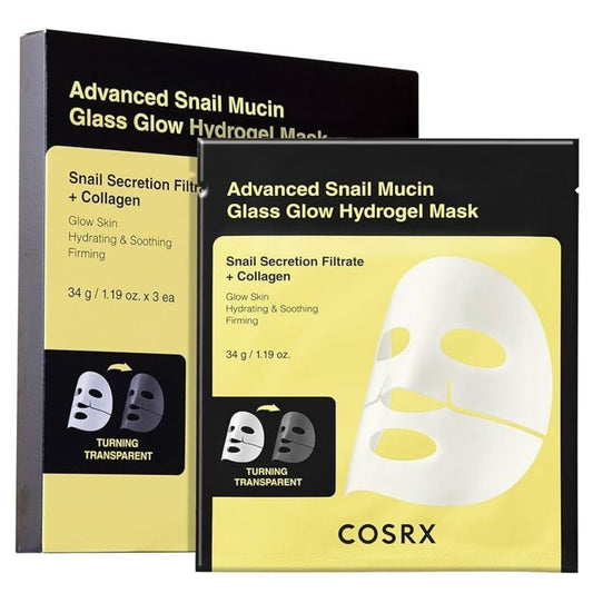 COSRX COSRX Advanced Snail Mucin Hydrożelowa maska ze śluzem ślimaka - 3 sztuki