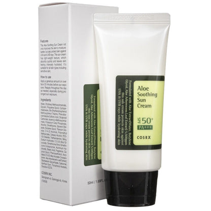 COSRX COSRX Aloe Soothing Sun Cream SPF 50+ krem przeciwsłoneczny - 50 ml