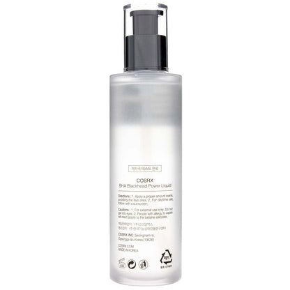 COSRX COSRX BHA Blackhead Power Liquid Płyn przeciw zaskórnikom z naturalnym kwasem BHA - 100 ml