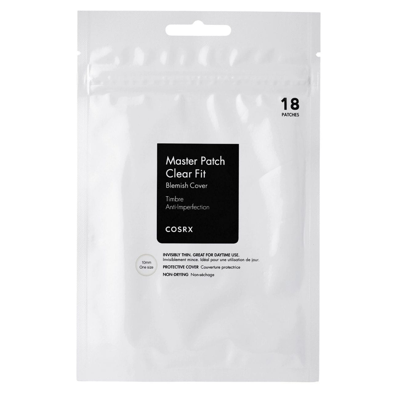 COSRX COSRX Master Patch Clear Fit Maskujące plastry na wypryski - 18 sztuk
