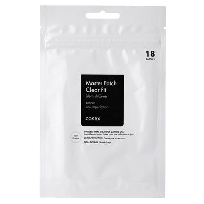 COSRX COSRX Master Patch Clear Fit Maskujące plastry na wypryski - 18 sztuk
