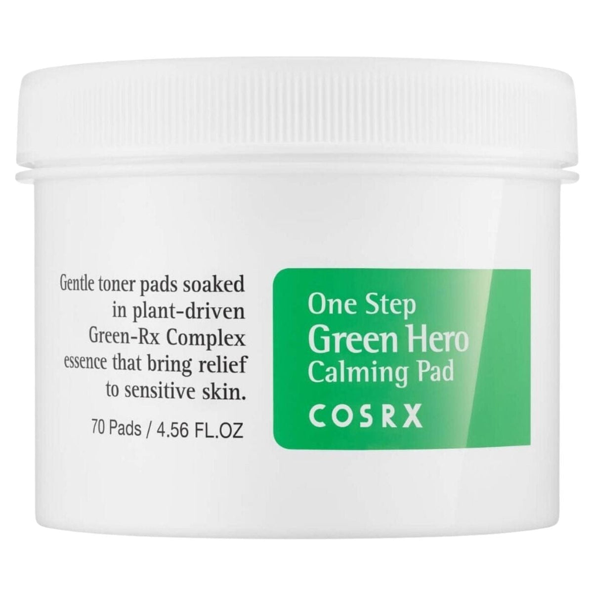 COSRX COSRX One Step Green Łagodzące płatki do twarzy - 70 sztuk