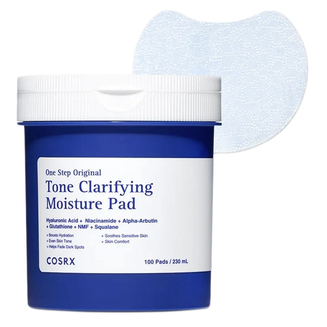 COSRX COSRX One Step Original Tone Clarifying Nawilżająco-oczyszczające płatki do twarzy - 100 sztuk