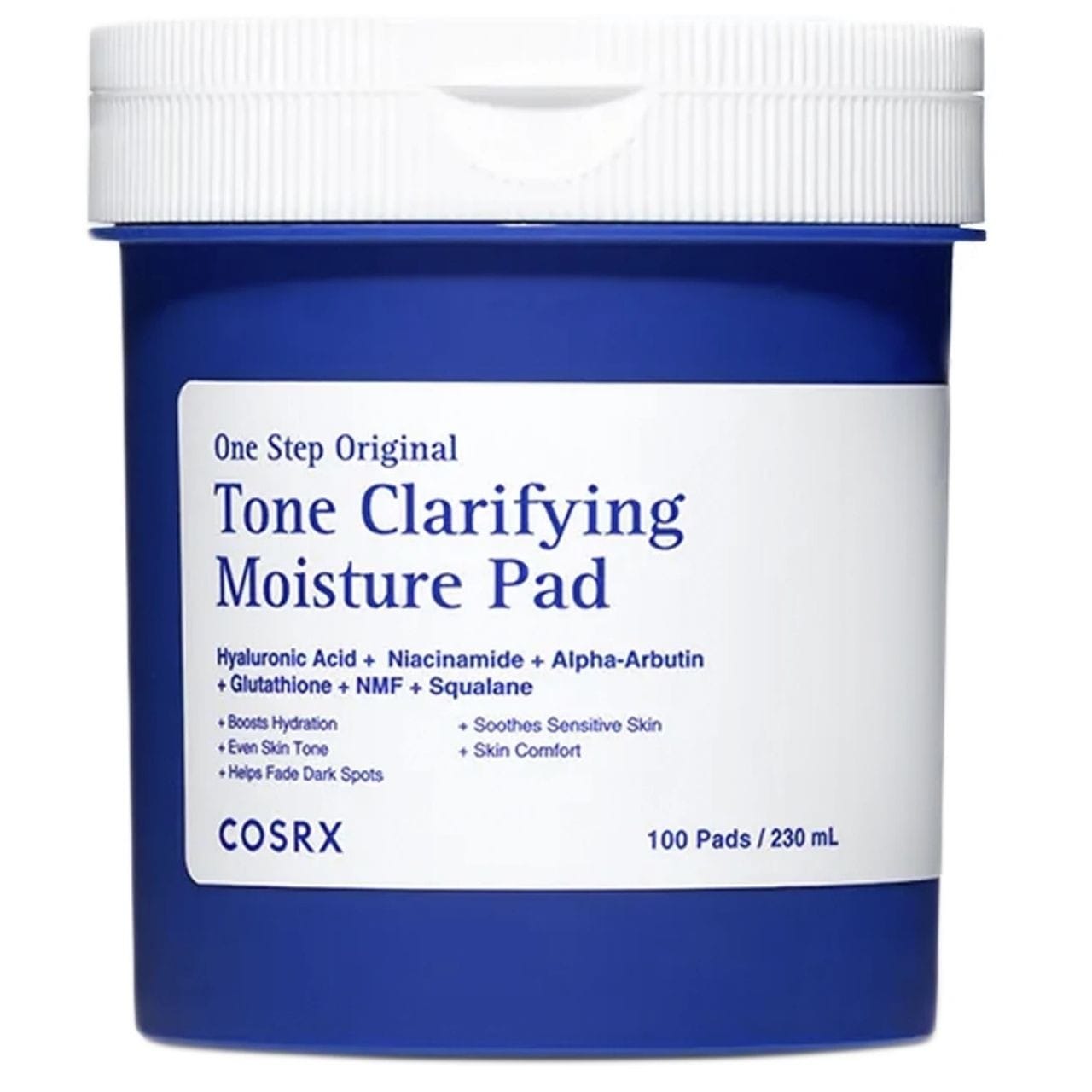 COSRX COSRX One Step Original Tone Clarifying Nawilżająco-oczyszczające płatki do twarzy - 100 sztuk