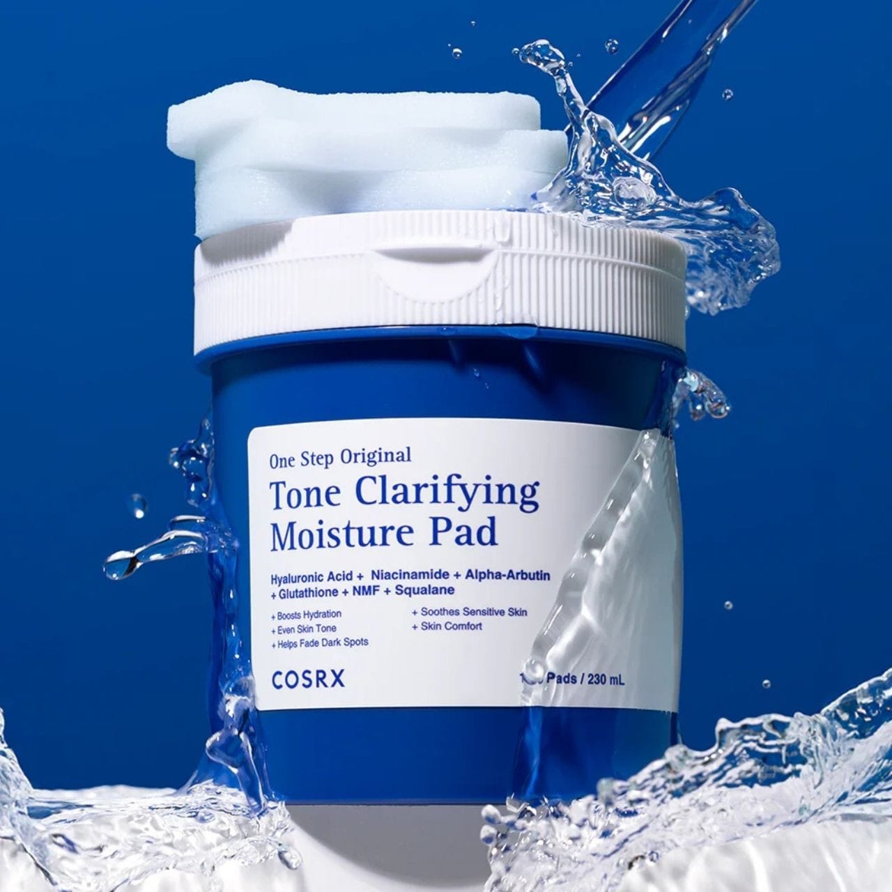 COSRX COSRX One Step Original Tone Clarifying Nawilżająco-oczyszczające płatki do twarzy - 100 sztuk