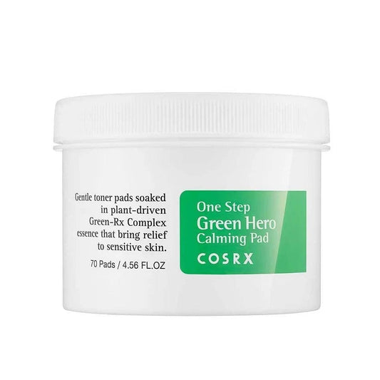 COSRX COSRX Płatki z tonikiem One Step Green Hero Calming Pad - 70 sztuk