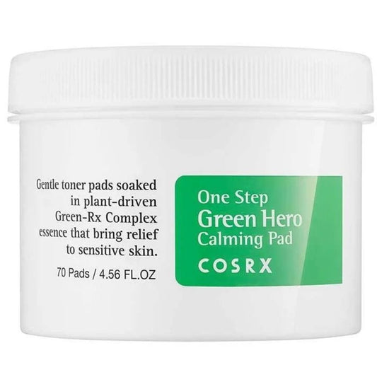 COSRX COSRX Płatki z tonikiem One Step Green Hero Calming Pad - 70 sztuk