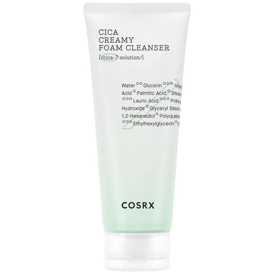 COSRX COSRX Pure Fit Cica Kremowa pianka oczyszczająca do twarzy - 150 ml