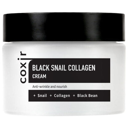 Coxir Coxir Black Snail Collagen Odżywczy krem przeciwstarzeniowy - 50 ml