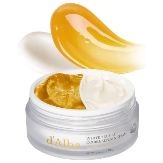 d'Alba d'Alba White Truffle Duet przeciwstarzeniowy serum i krem 2w1 - 70 g