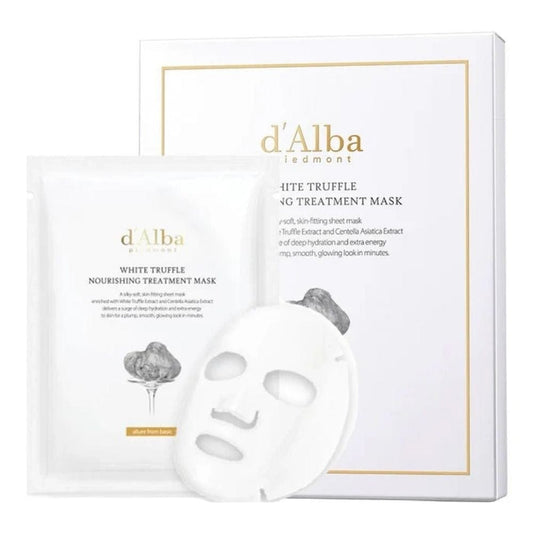 d'Alba d'Alba White Truffle Odżywcza maska z białą truflą - 5 sztuk