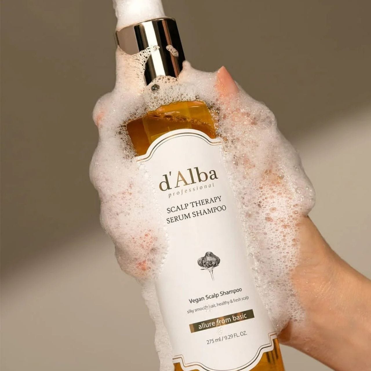 d'Alba d'Alba White Truffle Scalp Therapy Shampoo Wegański szampon do skóry głowy - 275 ml