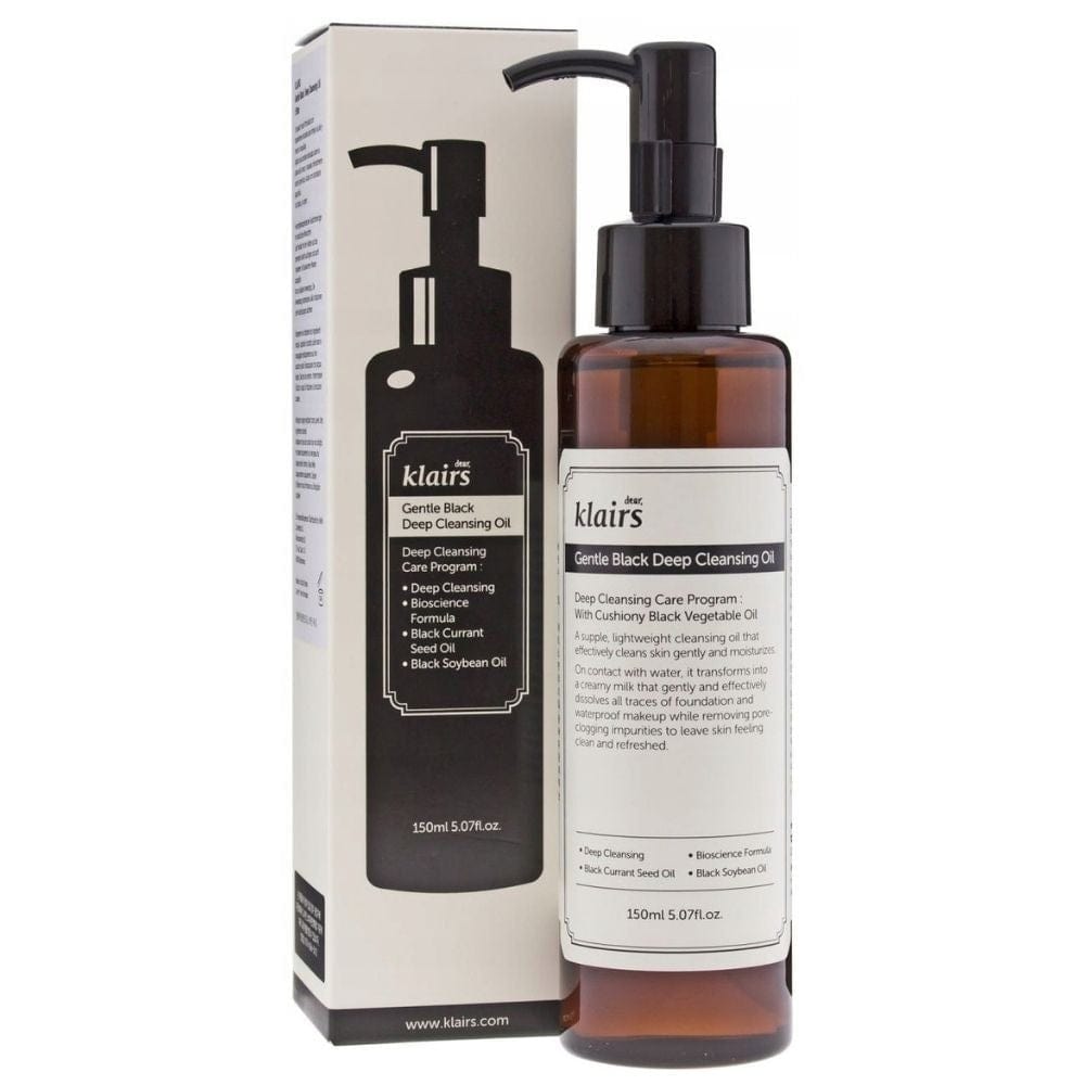 Dear, Klairs Dear, Klairs Gentle Black Delikatny olejek do demakijaży dla problematycznej cery - 150 ml — Inhaltsstoffe i ocena