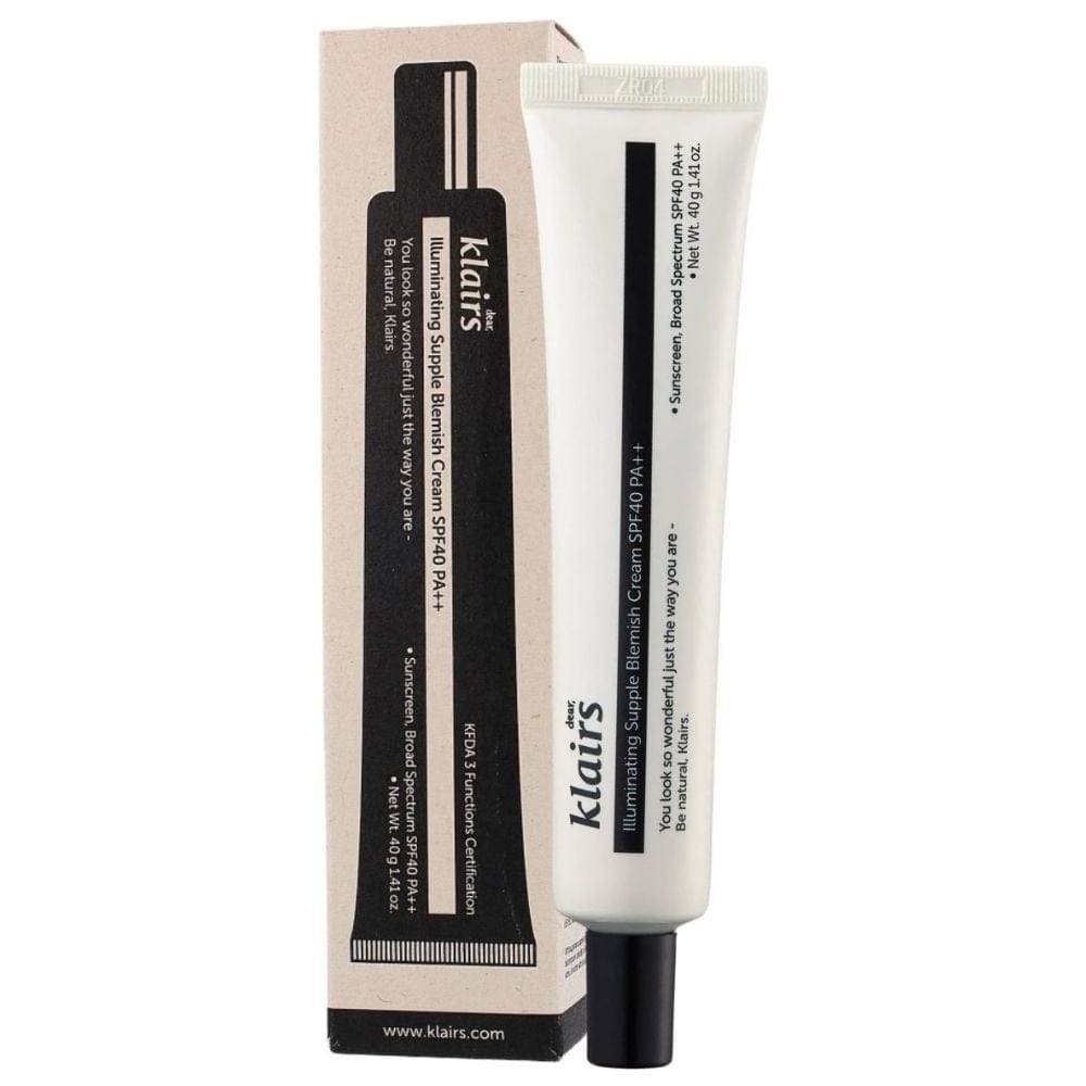 Dear, Klairs Dear, Klairs Illuminating Supple Blemish BB-Creme mit Lichtschutzfaktor SPF40 PA++ - 40 ml — Inhaltsstoffe i ocena
