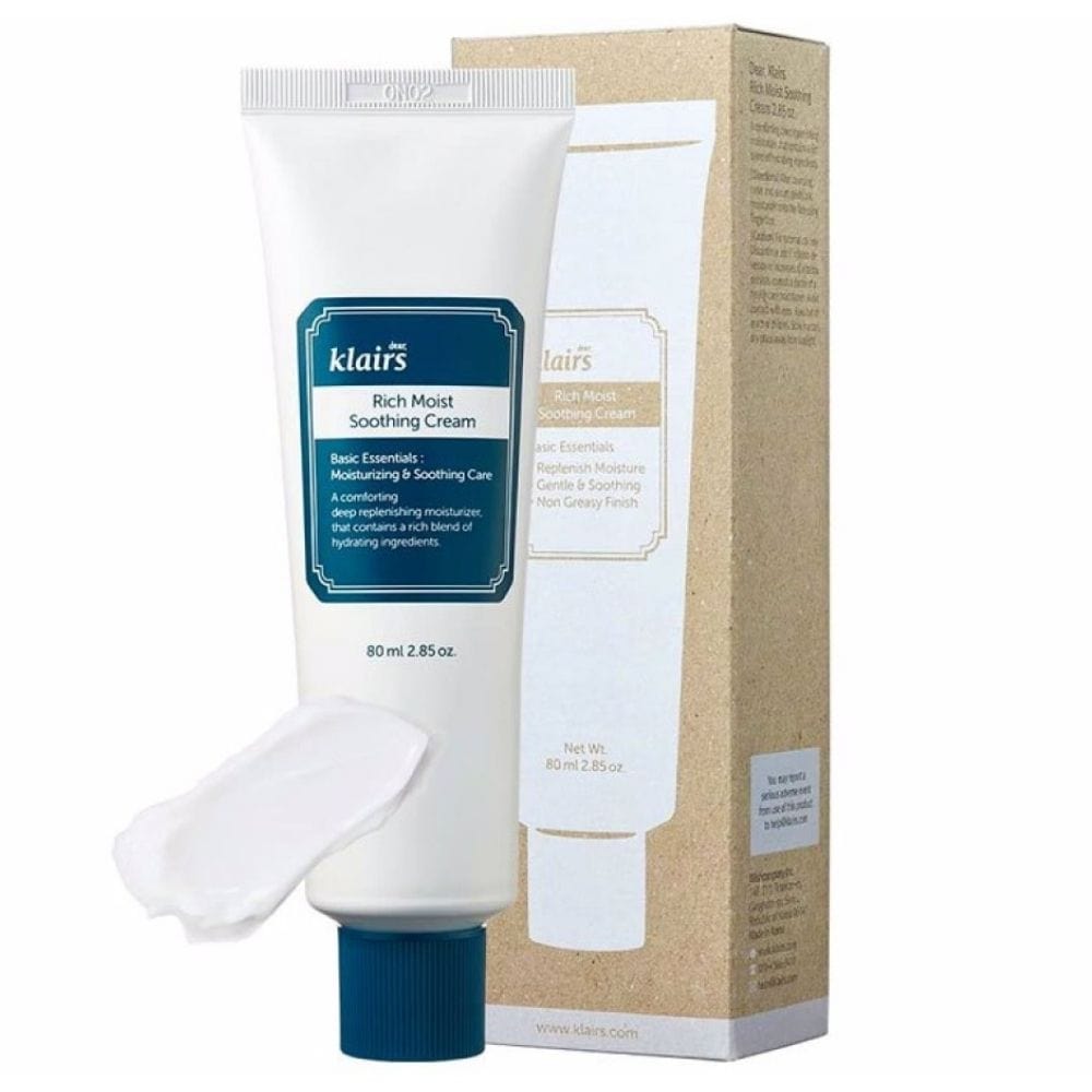 Dear, Klairs Dear, Klairs Rich Moist Soothing Krem nawilżający z ceramidami - 80 ml — Inhaltsstoffe i ocena