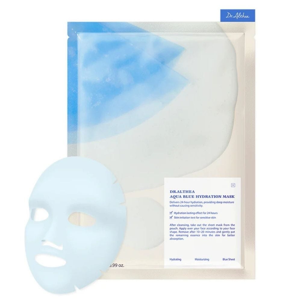 Dr. Althea Dr. Althea Aqua Blue Nawilżająca maska w płachcie - 4 sztuki — Składniki i ocena