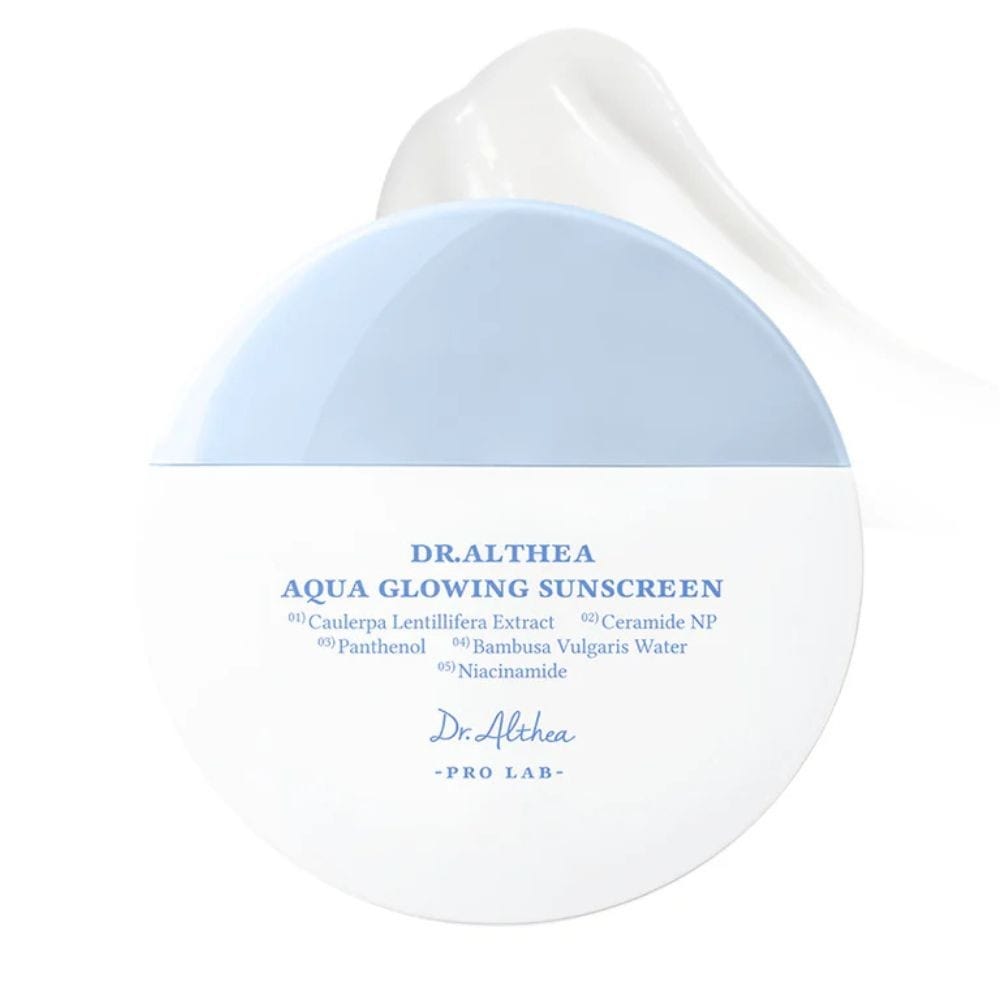 Dr. Althea Dr. Althea Aqua Glowing Krem przeciwsłoneczny SPF50+ z wodą z bambusa - 45 ml — Składniki i ocena