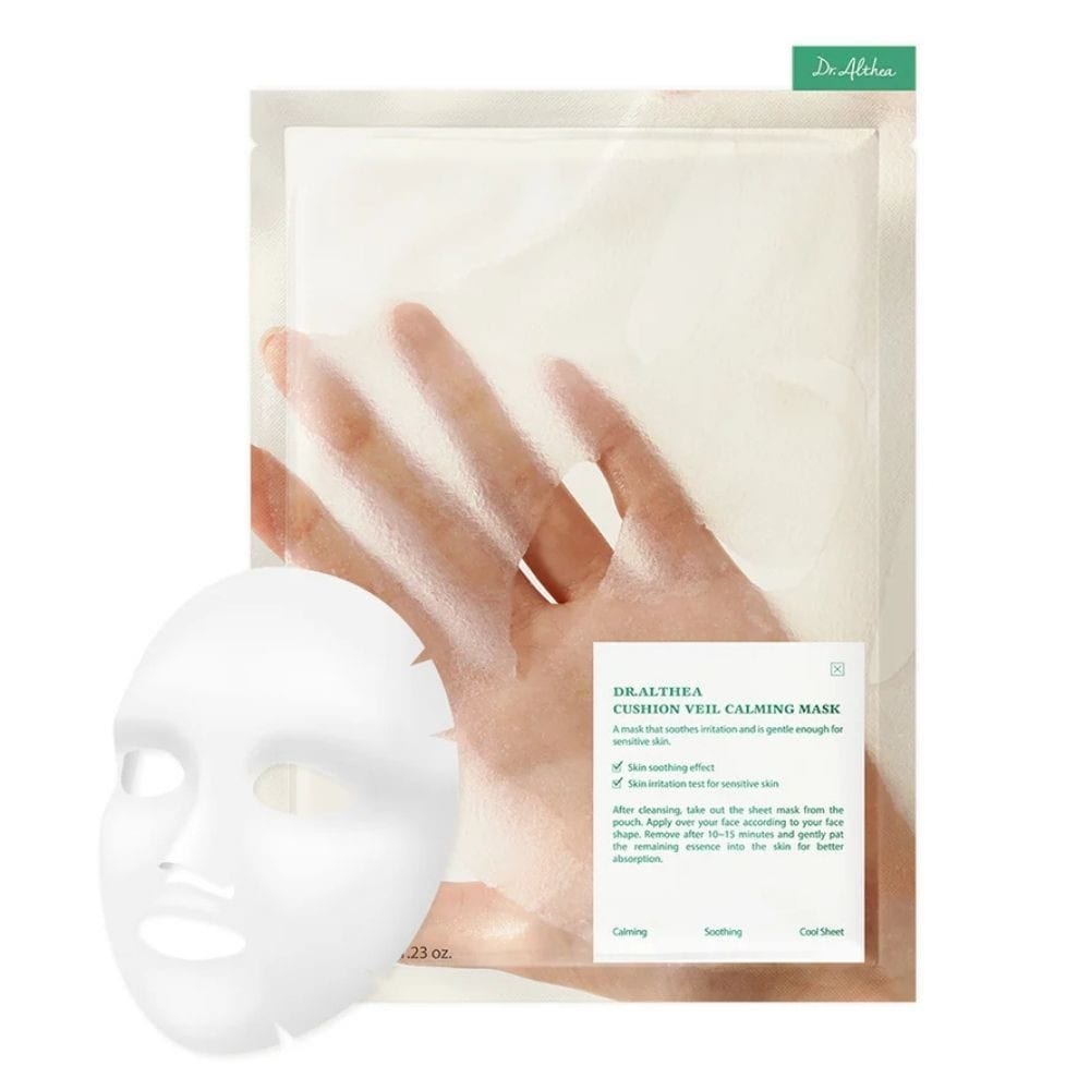 Dr. Althea Dr. Althea Cushion Veil Chłodząca maska w płachcie - 4 sztuki — Składniki i ocena