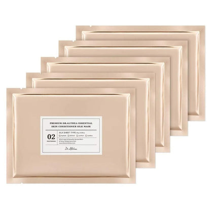 Dr. Althea Dr.Althea Essential Silk Mask Kojąca maska z ekstraktem z oczaru - 5 sztuk