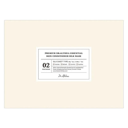 Dr. Althea Dr.Althea Essential Silk Mask Kojąca maska z ekstraktem z oczaru - 5 sztuk