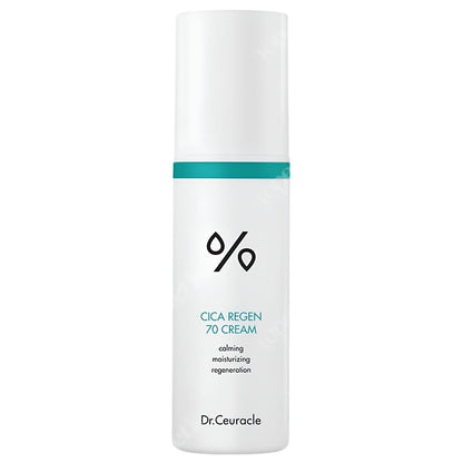 Dr. Ceuracle Dr. Ceuracle Cica Regen 70 Cream Regenerujący krem do twarzy - 50 ml