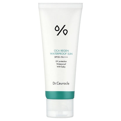 Dr. Ceuracle Dr. Ceuracle Cica Regen Waterproof Sun Wodoodporny krem z filtrem SPF50+ - 100 ml
