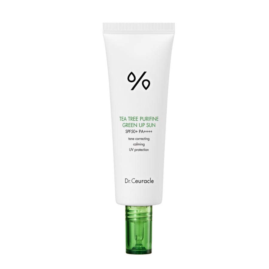 Dr. Ceuracle Dr. Ceuracle Krem przeciwsłoneczny SPF50+ Tea Tree Purifine Green Up - 50 ml — Składniki i ocena