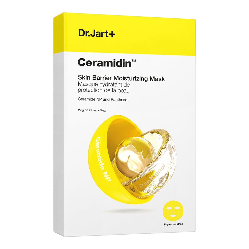 Dr. Jart+ Dr. Jart+ Ceramidin Skin Barrier Moisturizing Maski z ceramidami - 5 sztuk — Składniki i ocena