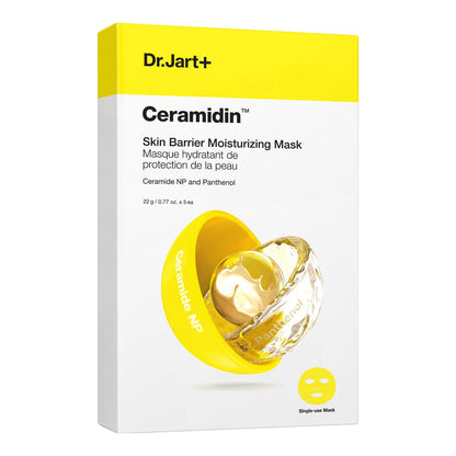 Dr. Jart+ Dr. Jart+ Ceramidin Skin Barrier Moisturizing Maski z ceramidami - 5 sztuk