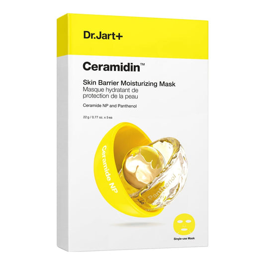 Dr. Jart+ Dr. Jart+ Ceramidin Skin Barrier Moisturizing Maski z ceramidami - 5 sztuk