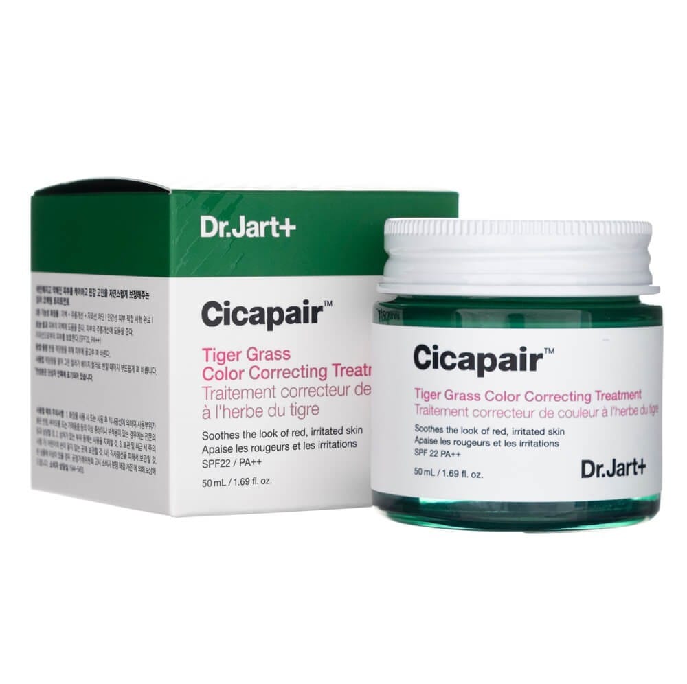 Dr. Jart+ Dr. Jart+ Cicapair Tiger Grass Color Correcting Treatment krem korygujący - 50 ml — Składniki i ocena