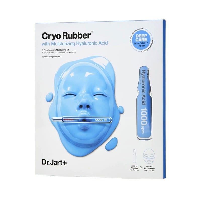 Dr. Jart+ Dr. Jart+ Cryo Rubber maska z nawilżającym kwasem hialuronowym — Składniki i ocena