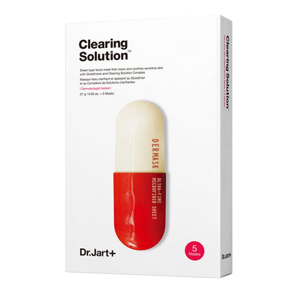 Dr. Jart+ Dr. Jart+ Dermask Micro Jet Clearing Solution Maski oczyszczające - 5 sztuk