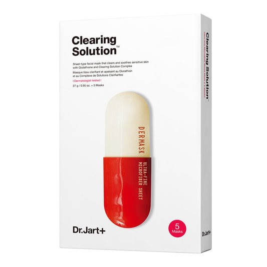 Dr. Jart+ Dr. Jart+ Dermask Micro Jet Clearing Solution Maski oczyszczające - 5 sztuk
