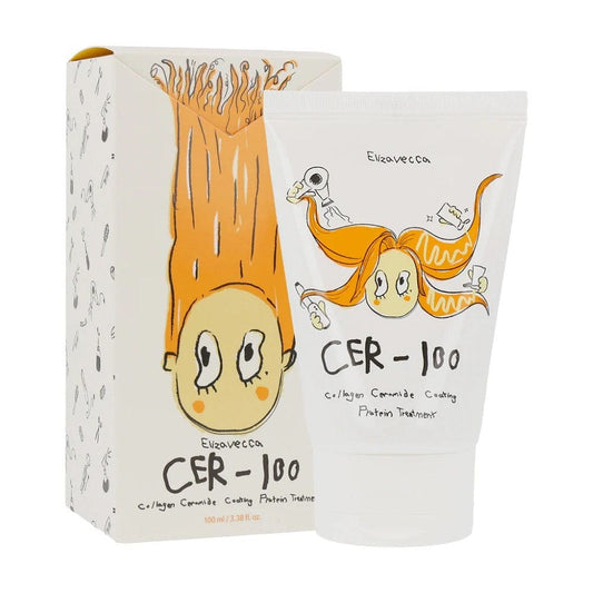 Elizavecca Elizavecca Kuracja/maska z kolagenem i ceramidami dla zniszczonych włosów - 100 ml