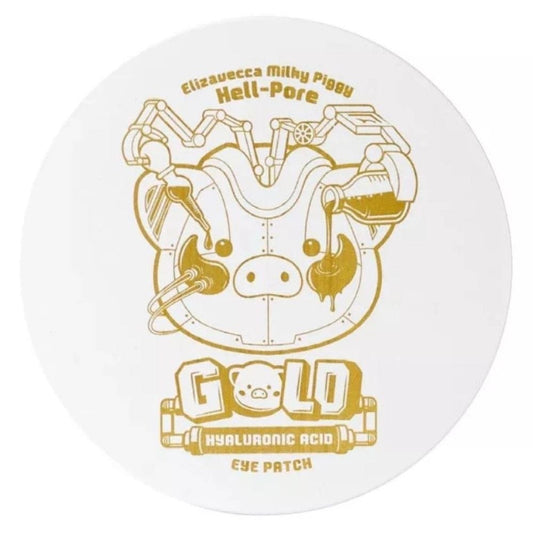 Elizavecca Elizavecca Milky Piggy Hell-Pore Ujędrniające płatki pod oczy ze złotem - 60 sztuk