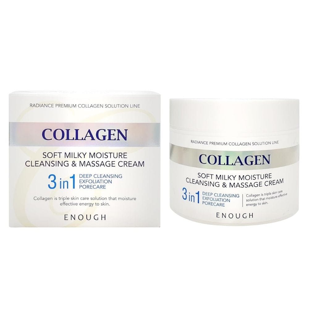 Enough Enough Collagen 3w1: Krem do masażu i oczyszczania twarzy - 300 ml