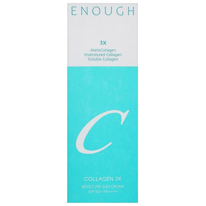 Enough Enough Collagen 3X Krem przeciwsłoneczny SPF50+ z kolagenem - 50 ml