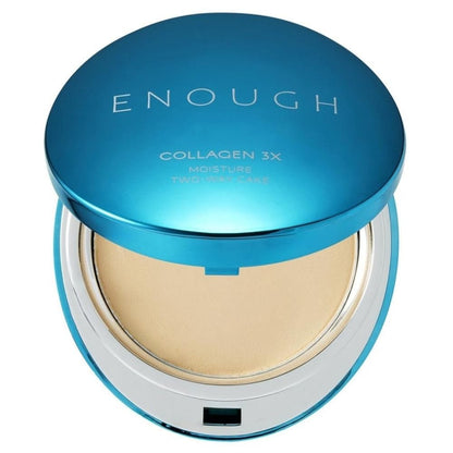 Enough Enough Collagen 3X Moisture Two Way Cake Podkład w kompakcie SPF28 odcień 13N Bright Beige