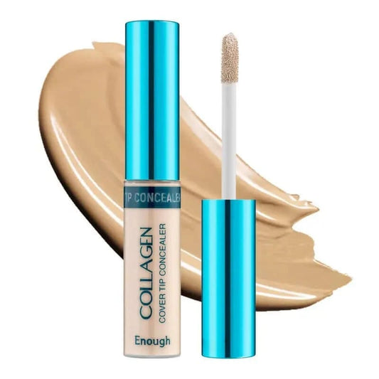 Enough Enough Collagen Cover Tip Concealer SPF36 Korektor z kolagenem - 01 Light Beige