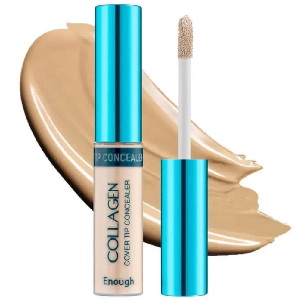Enough Enough Collagen Cover Tip Concealer SPF36 Korektor z kolagenem - 01 Light Beige — Inhaltsstoffe i ocena