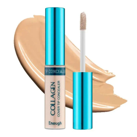 Enough Enough Collagen Cover Tip Concealer SPF36 Korektor z kolagenem - 02 Transparent Beige